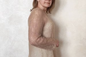 Павутинка з мохеру - Опис