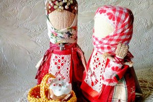 Работа Кукла мотанка на Пасху