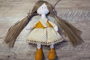 Tilda_Cream - Лялька ручної роботи  - Опис
