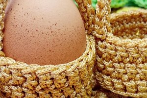 Мини - корзины для Пасхальных яиц - Описание