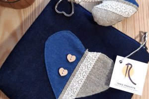 Комплект-косметичка и брелок - Описание