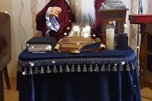 Авторская кукла "Жрец Фатах" - Описание