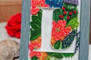 Листівка - перша буква імені - Опис