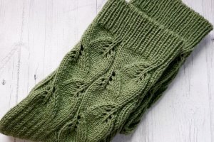 Шкарпетки жіночі "Листочки" - Опис