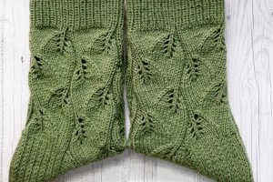 Шкарпетки жіночі "Листочки" - Опис