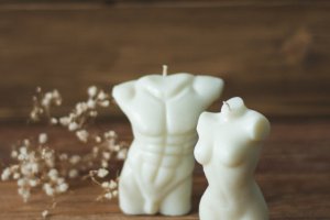 Мужская и женская тело | Соевое свеча 100% - Описание