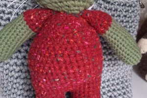 Вязаная игрушка амигуруми кот Клаус - Описание