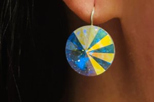 Серебряные серьги Св @ ровск - Описание