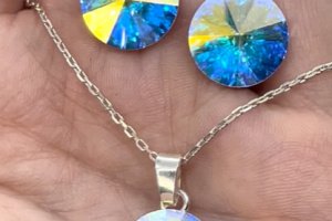 Серебряные серьги Св @ ровск - Описание