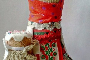 Пасхальная кукла мотанка - Опис