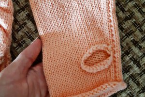 Вязаная кофта оверсайз - Описание