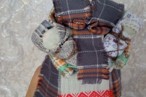 Работа Кукла оберег Благополучница с детками