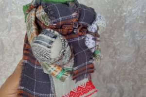 Кукла оберег Благополучница с детками - Описание