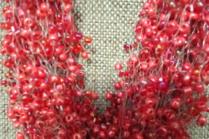 Колье из бисера - Описание