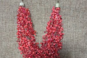 Колье из бисера - Описание