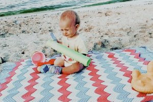 Детский плед в коляску, кроватку и т.д. - Описание