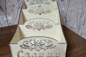 Робота Організатор для спецій 35х21 см, з 4 мм фанери.