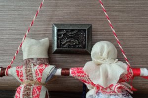 Кукла оберег Неразлучники хендмек - Описание