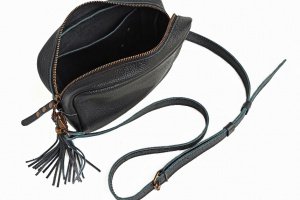 Чорна жіноча кроссбоді - Опис