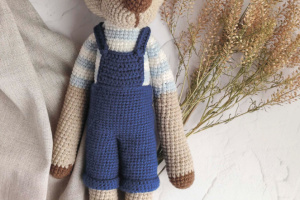 МК Мастер-класс по игрушки вязаной крючком "Олень Керни" - Описание