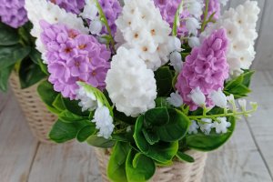 Букет из мыла "Сирень" - Описание