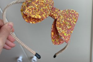 Обруч метелик оранжевий - Опис