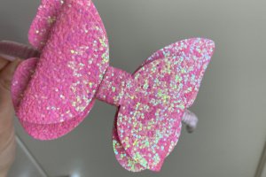 Обруч метелик  рожевий яскравий - Опис