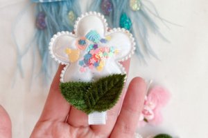 Набір заколок хмарка,метелик,квіти - Опис