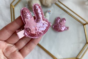 Набір з зайчиками заколки 3 - Опис