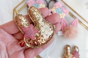 Набір з зайчиками заколки 4 - Опис