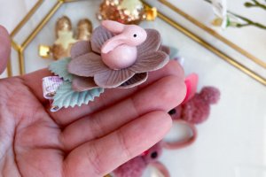 Набір з зайчиками заколки 14 - Опис