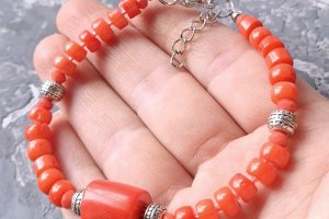 Браслет из натуральных кораллов № 222 - Описание