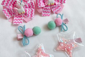 Набір з єдиророгами і зірками заколки 6