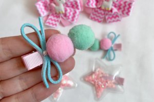 Набір з єдиророгами і зірками заколки 6 - Опис