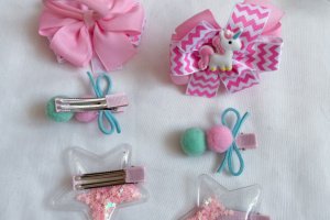 Набір з єдиророгами і зірками заколки 6 - Опис