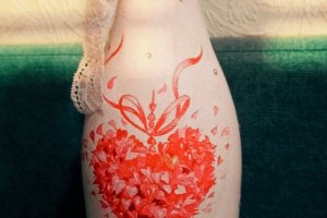 бутылка свадебная - Описание