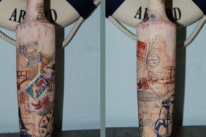 Работа Морская бутылка