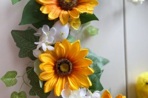 Великодній, пасхальний вінок на двері 6 - Опис