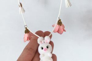 Подарунковий набір з зайчик в капелюсі. - Опис