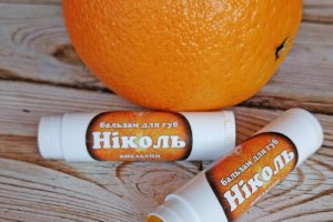 Работа Бальзам для губ "Николь" с облепихой