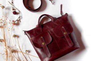 Шкіряна сумка-портфель «Style 2» - Опис