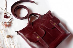 Шкіряна сумка-портфель «Style 2» - Опис