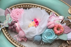 Повязка мороженого и сладости. - Описание