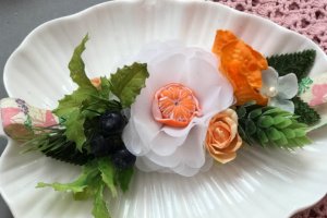 Повязка мандаринка. - Описание