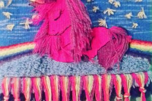 гобелен "Рожева поні" - Опис