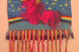 гобелен "Рожева поні" - Опис