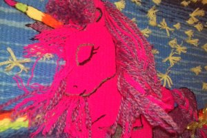 гобелен "Рожева поні" - Опис