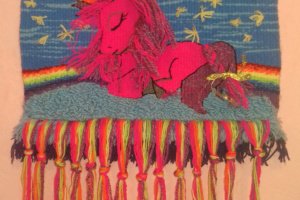 гобелен "Рожева поні" - Опис