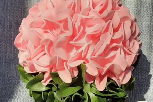 Світильник з изолона, декоративний світильник ручної роботи - Опис