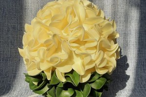 Світильник з изолона, декоративний світильник ручної роботи - Опис